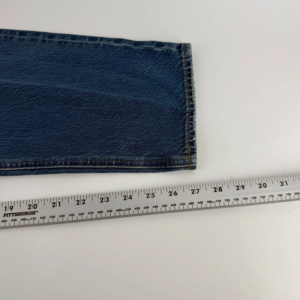 J.Crew High-Rise Straight Premium Edition Jeans Blue Denim Size 31 BT081